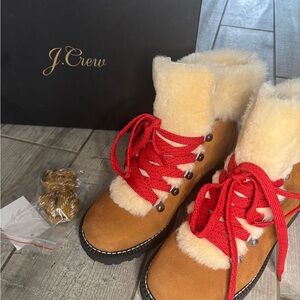 J.crew Nordic Boot, Pecan Sz 7